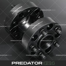 BLACK 40MM WHEEL SPACERS PAIR