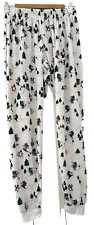 PRIMARK.  CHRISTMAS PRINT SUPER SOFT MICRO FLEECE LOUNGE TROUSERS. SIZE S/10/12