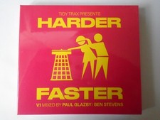 Harder Faster Vol.1 CD Paul Glazby + Ben Stevens Hard House NRG Trance TIDY TRAX