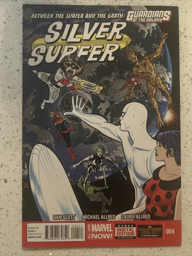 Silver surfer marvel - silver, #4,