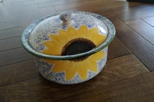 POOLE POTTERY SUNFLOWER Hand