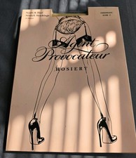 Agent Provocateur Champagne Seam & Heel 15 Denier Stockings Size 2