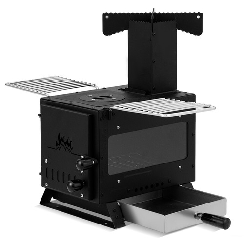 Costway portable wood burning - portable,