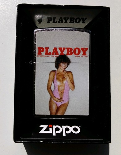 Zippo playboy pin lighter - playboy,
