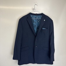 Ted Baker London Blue 2 Button Blazer Men’s Size 44 Reg 