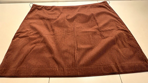 Papaya brown corduroy line - brown,