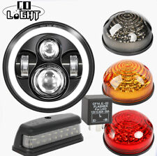 LAND ROVER DEFENDER WIPAC LED LAMPS FRONT & REAR, SIDE, STOP, INDICATOR, FOG ETC