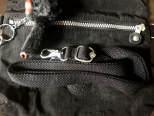 Kipling FRUG bag with LESLEY monkey - BLACK - excellent condition