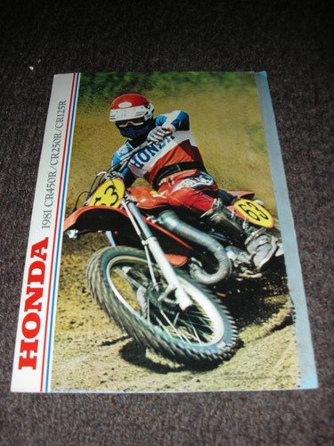 Nos honda 125 250 450 - cr, rb