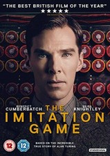 The Imitation Game DVD Drama (2015) Benedict Cumberbatch Quality Guaranteed
