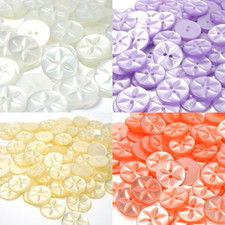 Round Baby Star Buttons Cardigan Childrens 11.5mm 14mm 16mm 18's 22's 26's