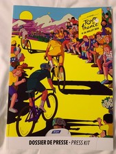 2026 Tour De France Press Kit Brochure: Cycling