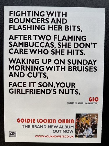 Goldie lookin chain - |, original