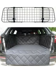 Car mesh dog guard - dog, quilted