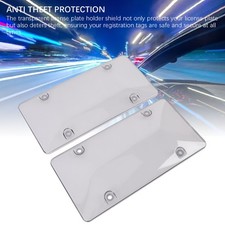 2 Pcs 12x6in License Plate