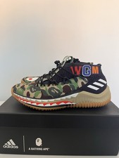 adidas a Bathing Ape x Dame 4 Green Camo