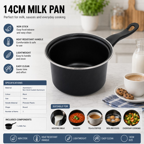 14cm milk pan - sauce,