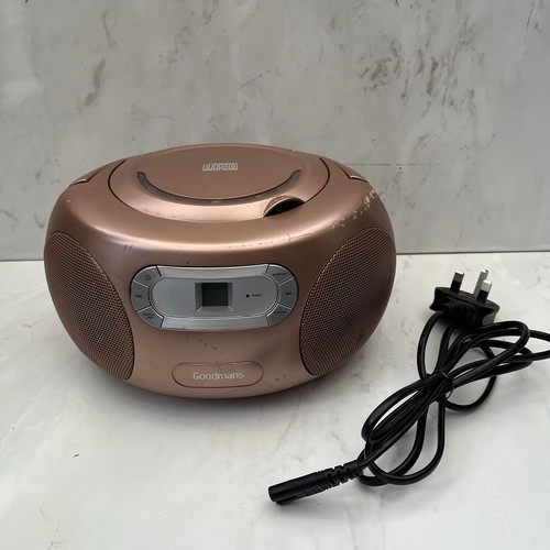 Goodmans rose gold - goodmans, bluetooth