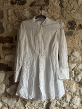 White 100% Cotton Zara Lace