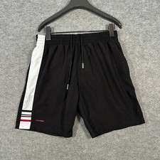 Dior Swim Shorts Mens 46 Small Black White Homme Summer Designer Board Trunks