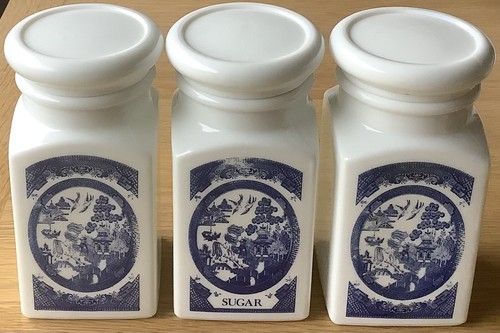 Vintage glass milk jar - vintage, jar/