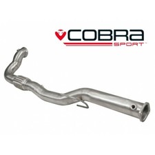Vauxhall Corsa E VXR Front Pipe De-Cat (to cobra) Cobra Sport Exhaust VZ23