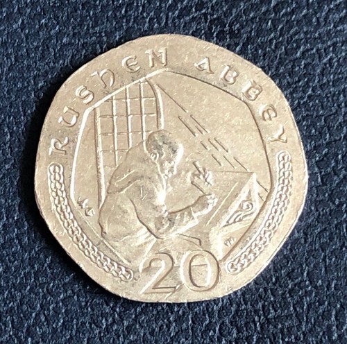 2001 isle man 20p twenty - 2001, of