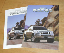 Isuzu Rodeo 4X4 Double Cab Brochure & Specification Guide 2004-2005