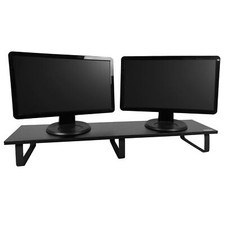 Large Double Monitor Riser