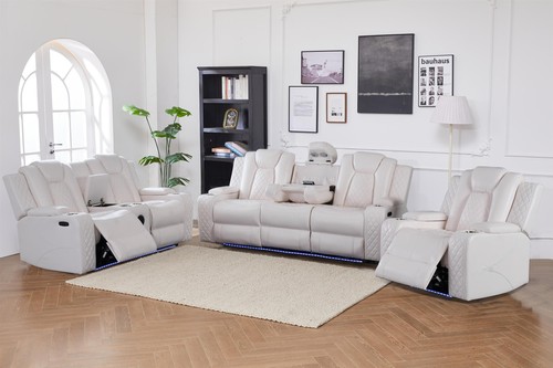 Power reclining sofa - power,
