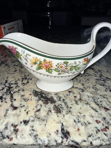 Spode gravy boat - gravy, tapestry