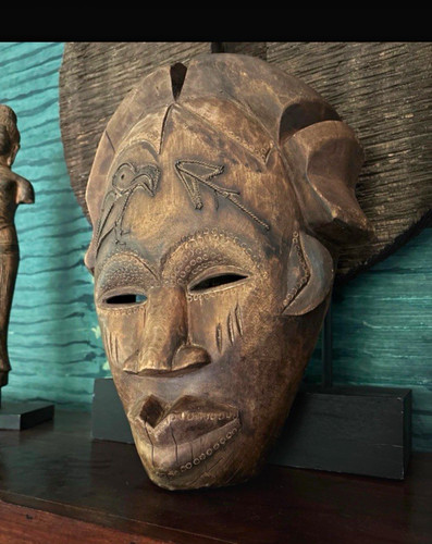 Hand carved african tribal - hand,