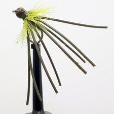 3 x OLIVE BEAD OCTOPUS