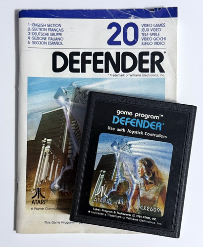 Defender atari 2600 - defender, *atari