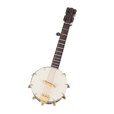 Miniature Banjo Model Lifelike