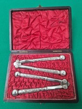 Pair of Vintage Etched Ornate