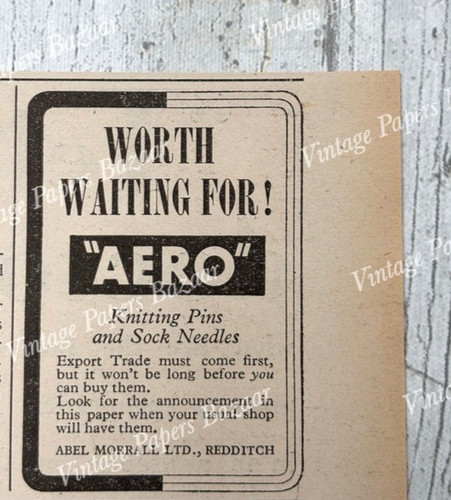 Aero needles abel morrall - needles,