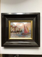 Limoges Enamel Picture Frame