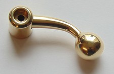 Polished Brass Bolt Handle To