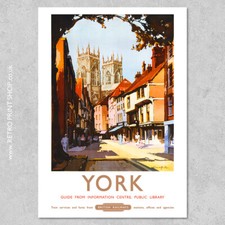 BR York Poster #3 - Railway