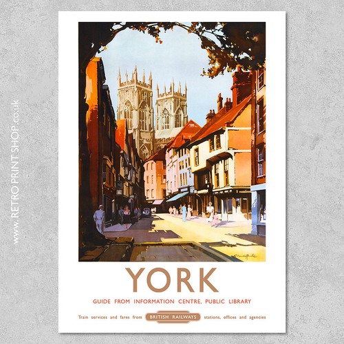 York poster railway - poster,