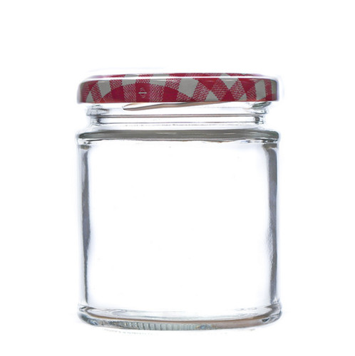 190ml round glass jam - 96,