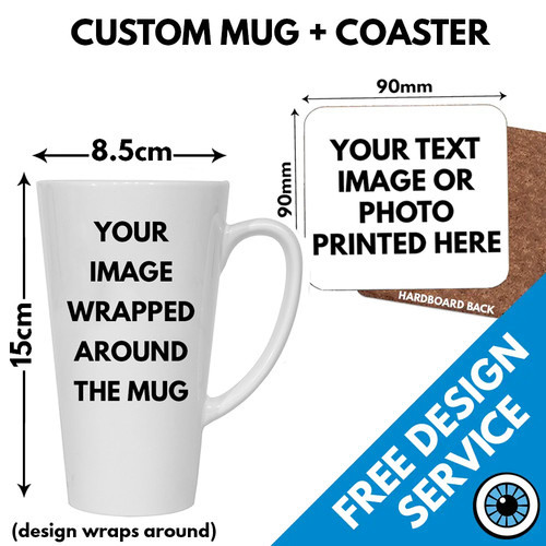 Custom printed mugs - custom, &