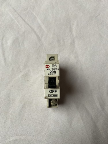 Mem mcb type amp m9 - type, 20