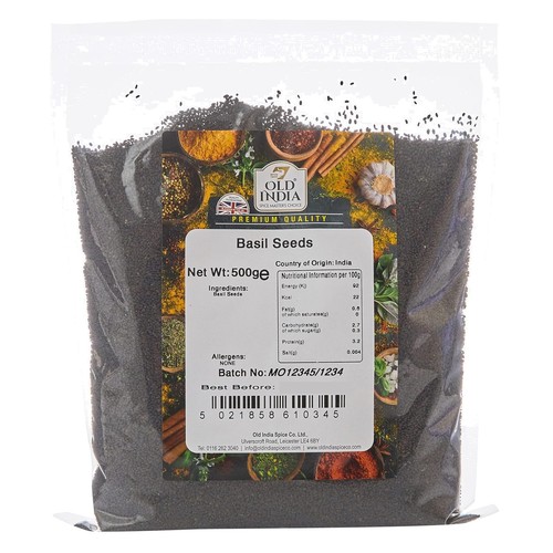 500g organic basil seeds - seeds,