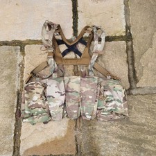 Crye copy Airlite molle laser cut chest rig with pouches
