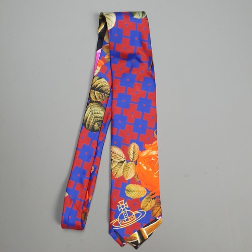 Vivienne westwood silk tie - vivienne,
