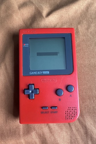 Nintendo game boy pocket red - nintendo,