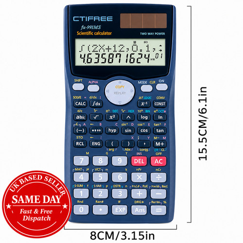 Scientific calculator 991ms - scientific,