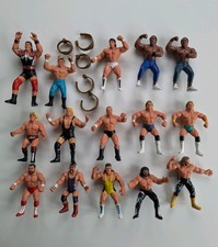 1991 WCW Galoob Wrestling Figures - El Gigante Barry Windham Sting Ric Flair WWF